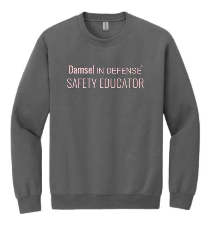 Damsel in Defense Charcoal Crewneck The Damsel Store