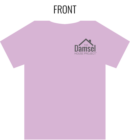 Damsel In Defense Lavender T-shirt