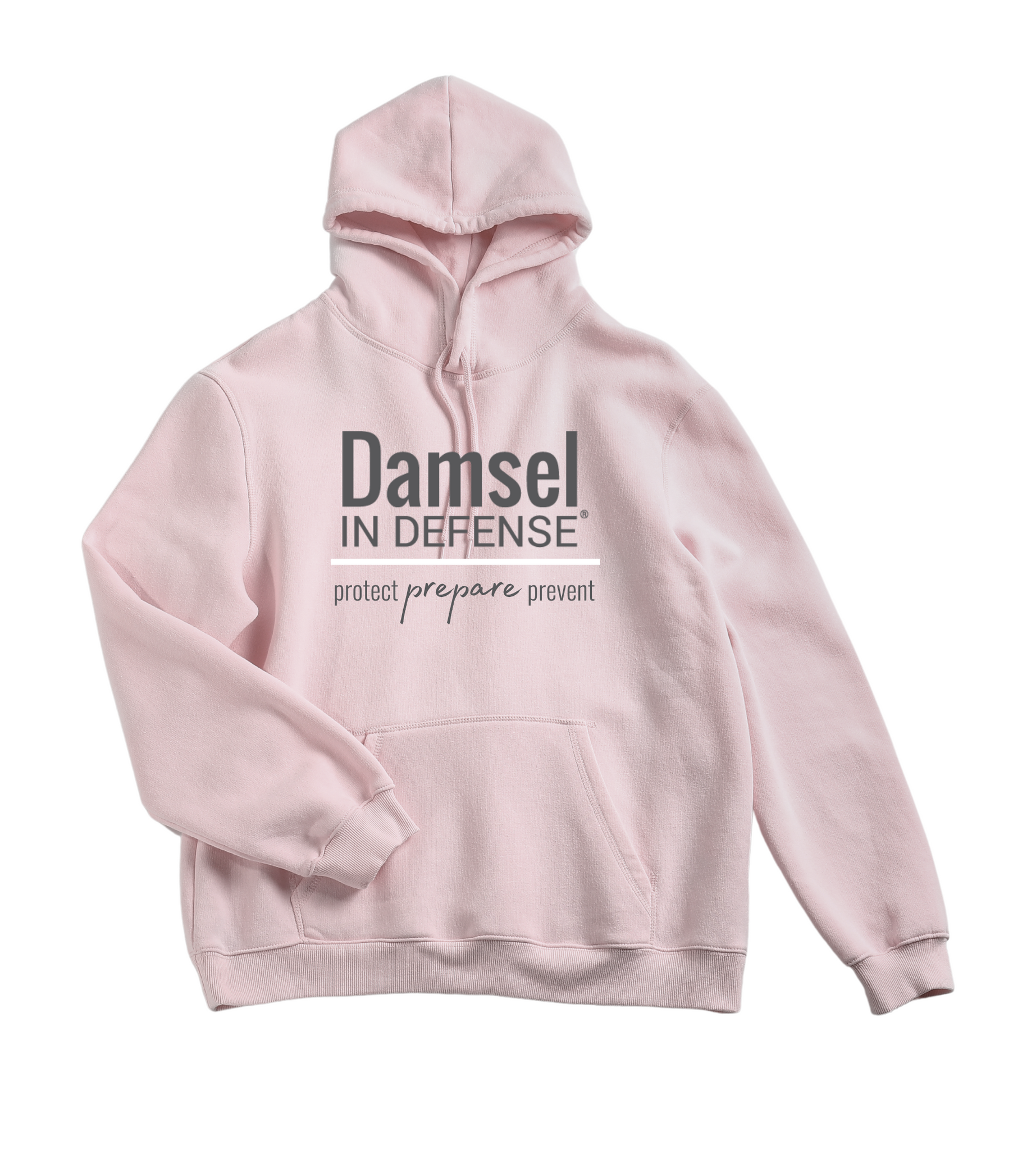 Damsel in Defense Pink Hoodie