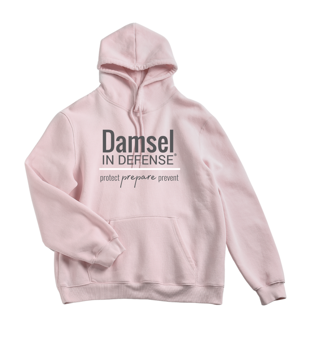 Damsel in Defense Pink Hoodie The Damsel Store