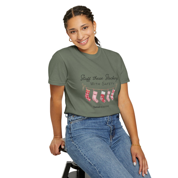 Stockings Unisex Garment-Dyed T-shirt