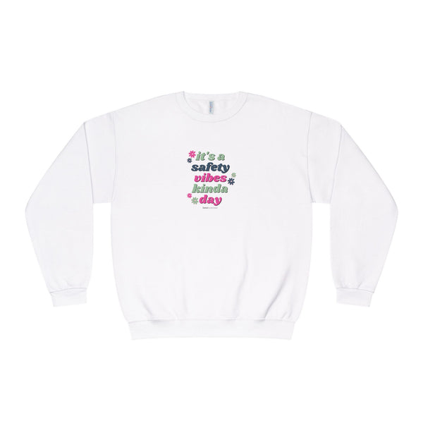Safety Vibes Unisex NuBlend® Crewneck Sweatshirt