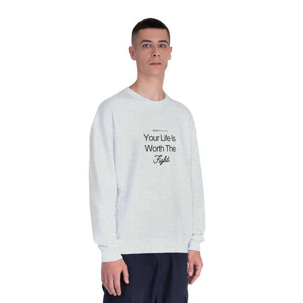 Worth The Fight Unisex NuBlend® Crewneck Sweatshirt