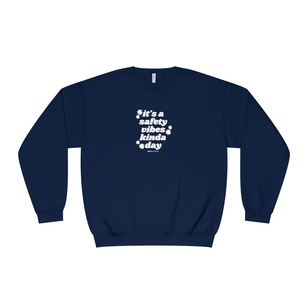 Safety Vibes Unisex NuBlend® Crewneck Sweatshirt