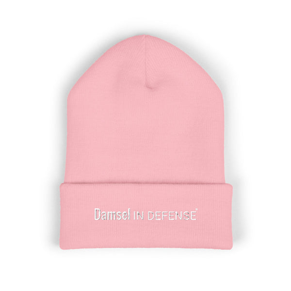Damsel Classic Cuffed Beanie (Embroidery)