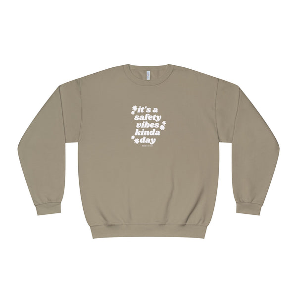 Safety Vibes Unisex NuBlend® Crewneck Sweatshirt