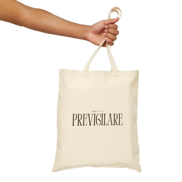 Previgilare Cotton Canvas Tote Bag