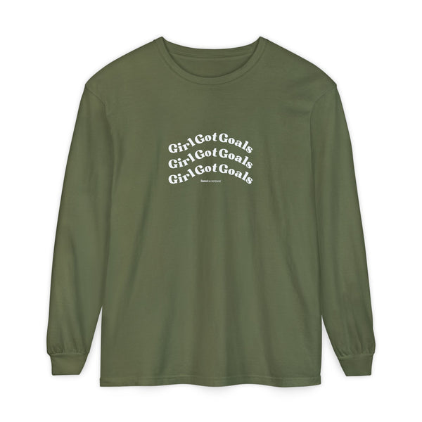 Girl Got Goals Long Sleeve T-Shirt