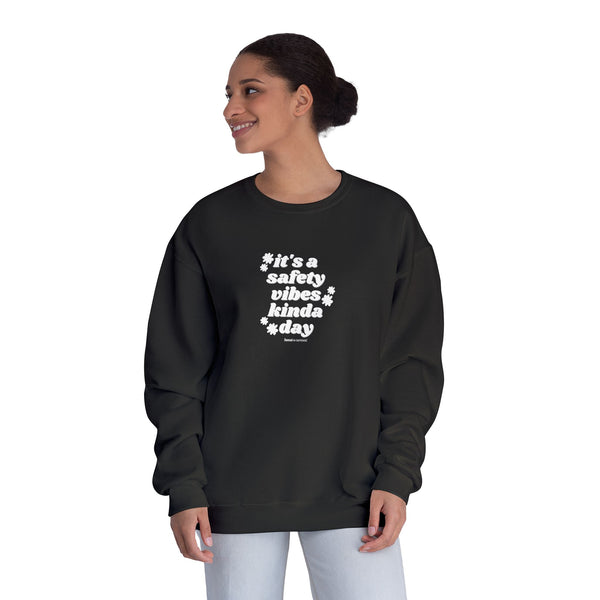 Safety Vibes Unisex NuBlend® Crewneck Sweatshirt