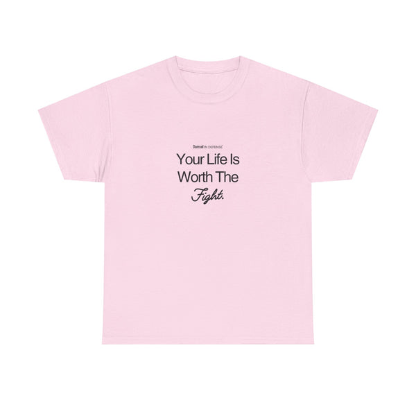 Worth The Fight Unisex Heavy Cotton Tee