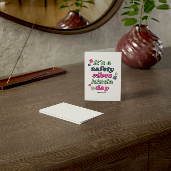 Safety Vibes Greeting Cards (10, 30, and 50pcs)