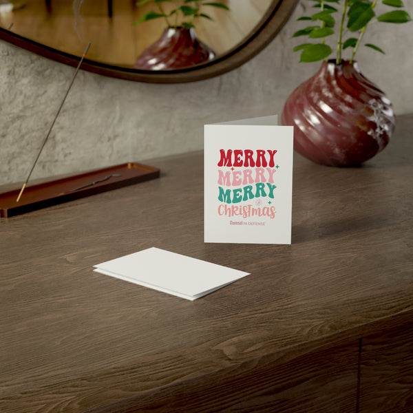 Merry Christmas Greeting Cards (10, 30, and 50pcs)