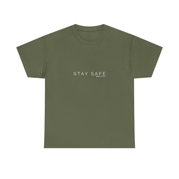 Stay Safe Unisex Heavy Cotton Tee