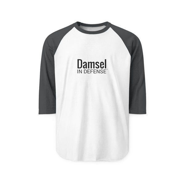 Damsel Logo Three-Quarter Sleeve Raglan Shirt