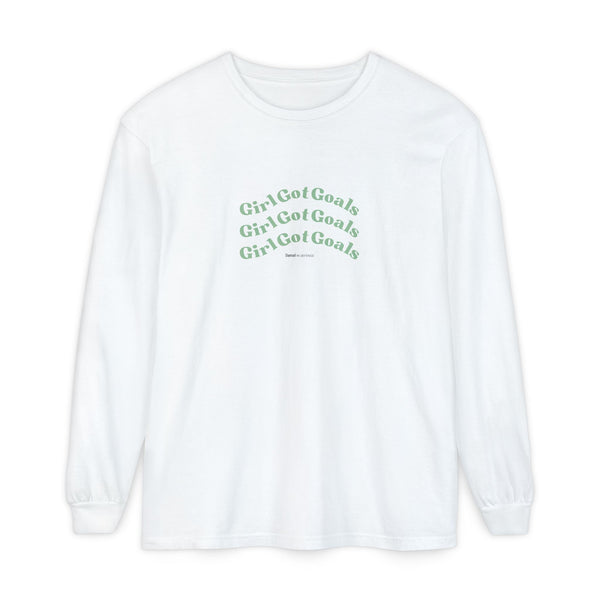 Girl Got Goals Long Sleeve T-Shirt