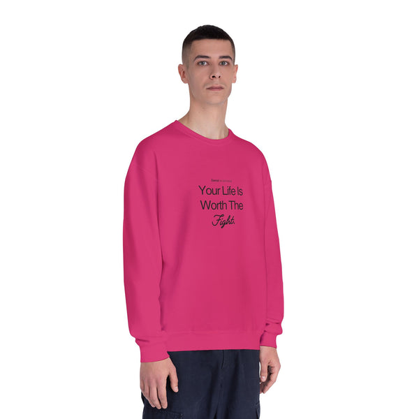 Worth The Fight Unisex NuBlend® Crewneck Sweatshirt