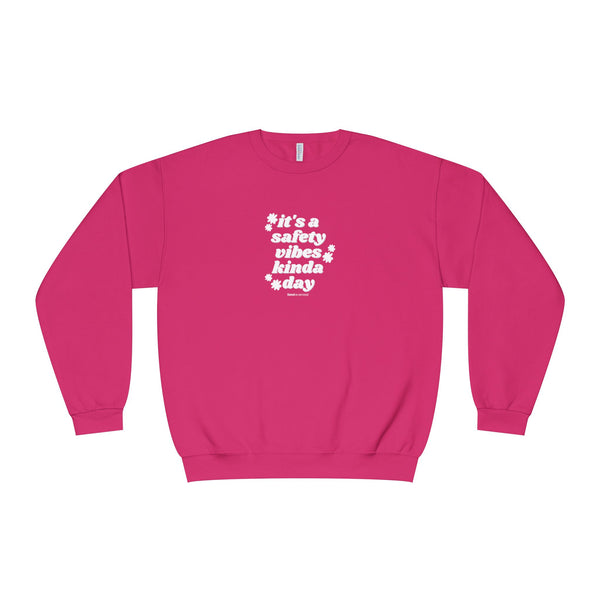 Safety Vibes Unisex NuBlend® Crewneck Sweatshirt