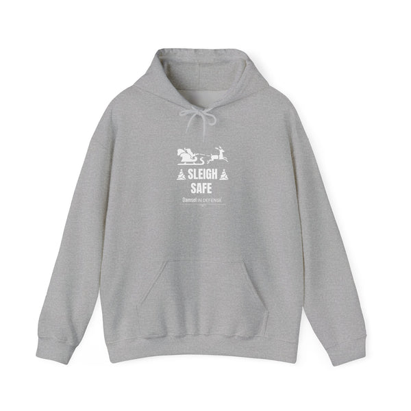 Sleigh Safe (white) Hoodie Sweatshirt