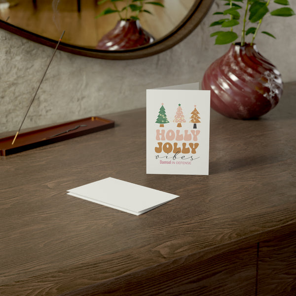 Holly Jolly Vibes Greeting Cards (10, 30, and 50pcs)