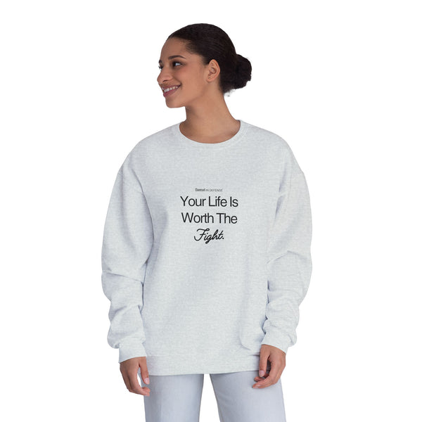 Worth The Fight Unisex NuBlend® Crewneck Sweatshirt