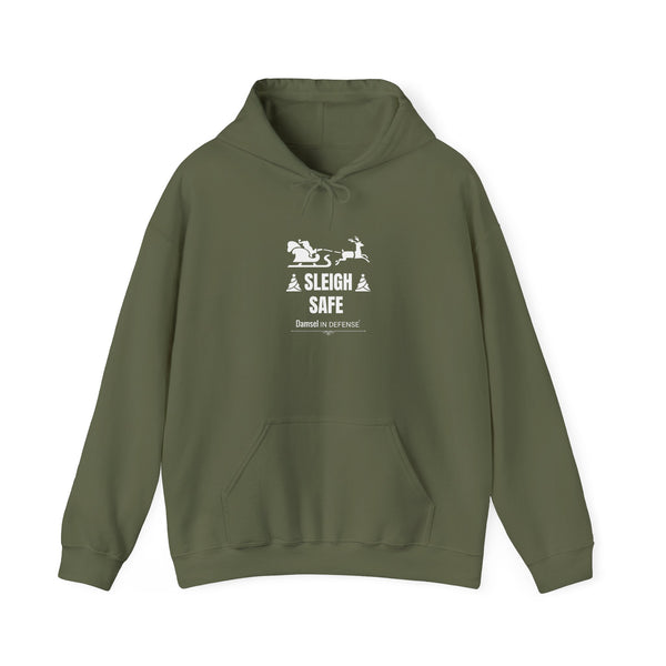 Sleigh Safe (white) Hoodie Sweatshirt