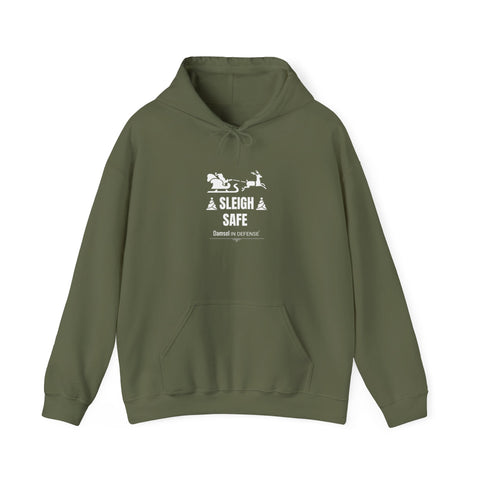 Sleigh Safe (white) Hoodie Sweatshirt