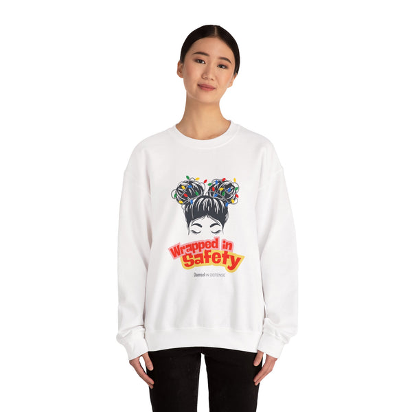 Wrapped in Safety Crewneck Sweatshirt