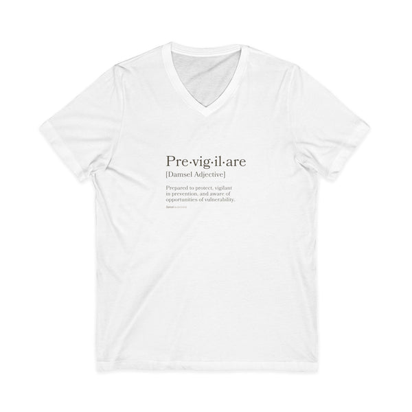 Previgilare Definition Jersey Short Sleeve V-Neck Tee