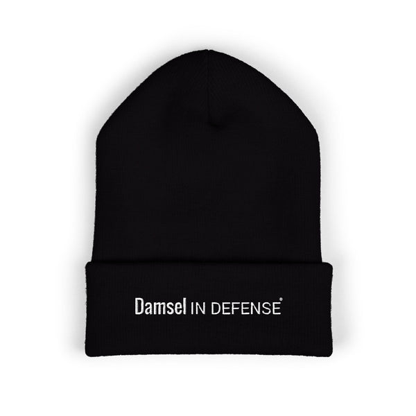 Damsel Classic Cuffed Beanie (Embroidery)