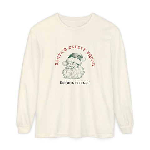 Santa's Safety Squad (green) Long Sleeve T-Shirt