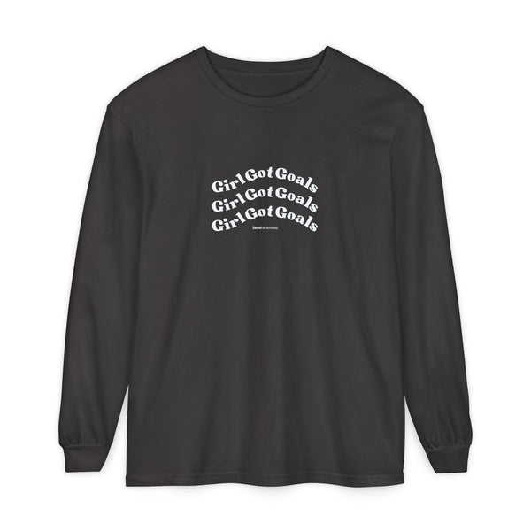 Girl Got Goals Long Sleeve T-Shirt