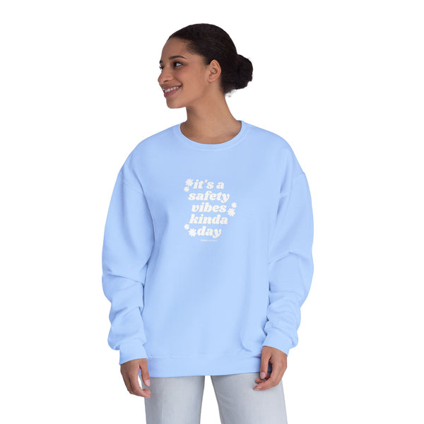 Safety Vibes Unisex NuBlend® Crewneck Sweatshirt
