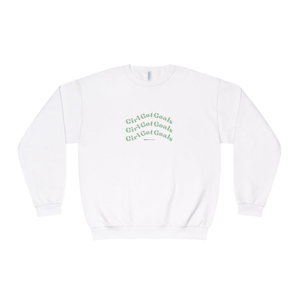 Girl Got Goals Unisex NuBlend® Crewneck Sweatshirt