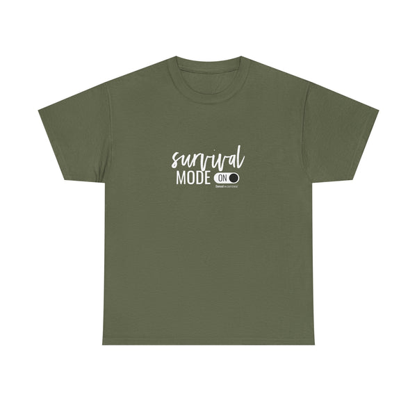 Survival Mode Unisex Heavy Cotton Tee