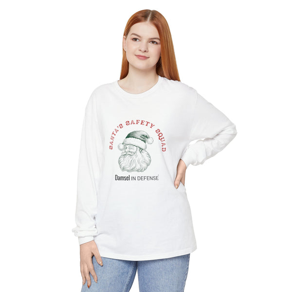 Santa's Safety Squad (green) Long Sleeve T-Shirt