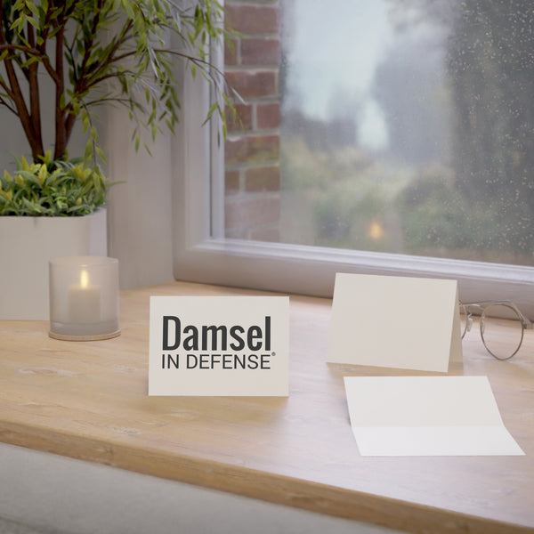 Damsel Logo Greeting Cards (10, 30, and 50pcs)