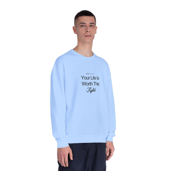 Worth The Fight Unisex NuBlend® Crewneck Sweatshirt