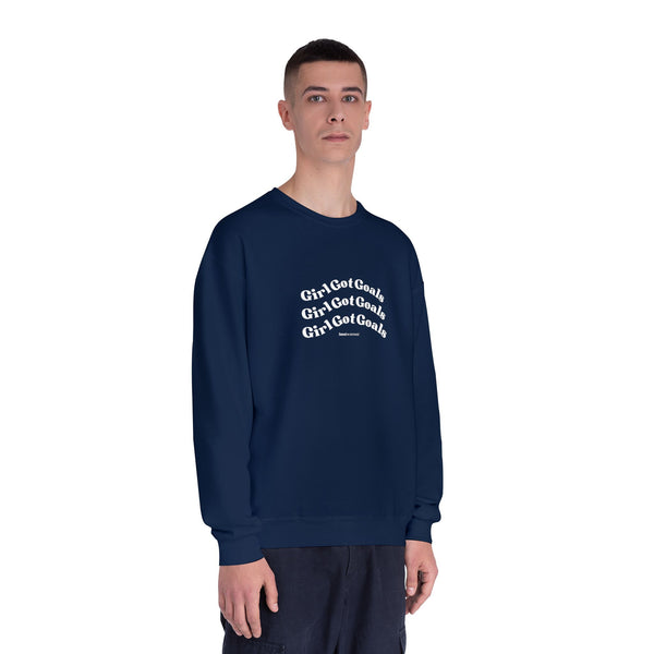 Girl Got Goals Unisex NuBlend® Crewneck Sweatshirt