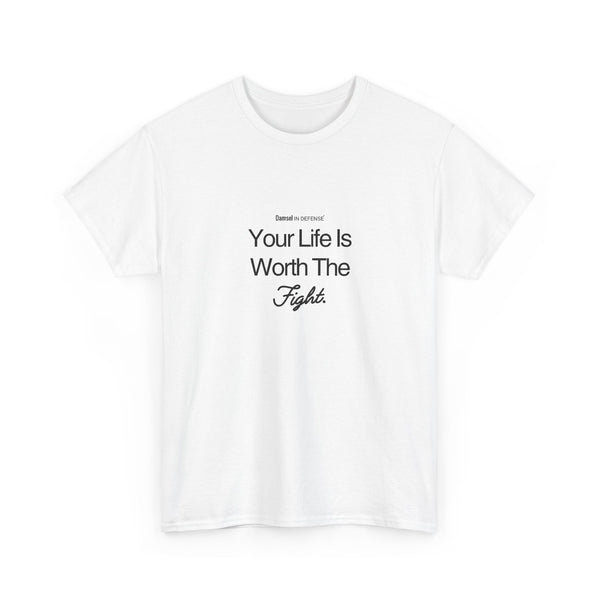 Worth The Fight Unisex Heavy Cotton Tee