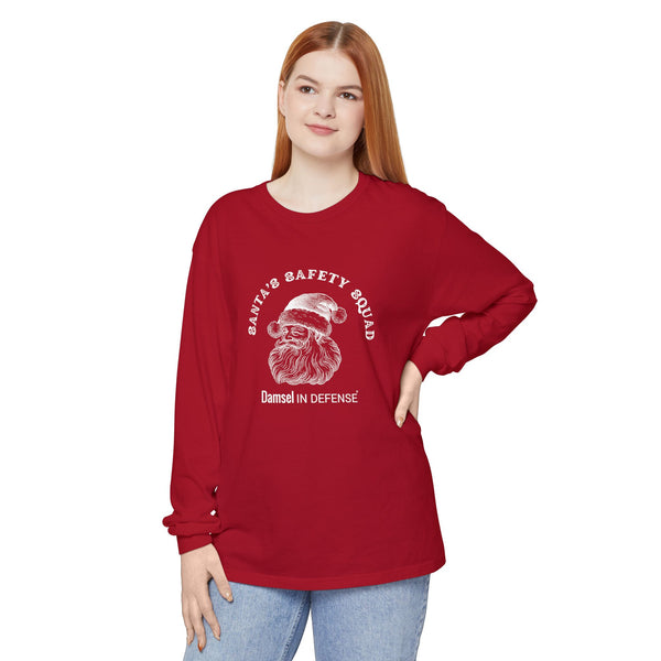 Santa's Safety Squad (white) Long Sleeve T-Shirt