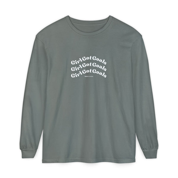Girl Got Goals Long Sleeve T-Shirt