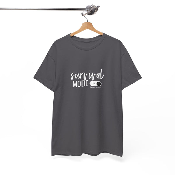 Survival Mode Unisex Heavy Cotton Tee