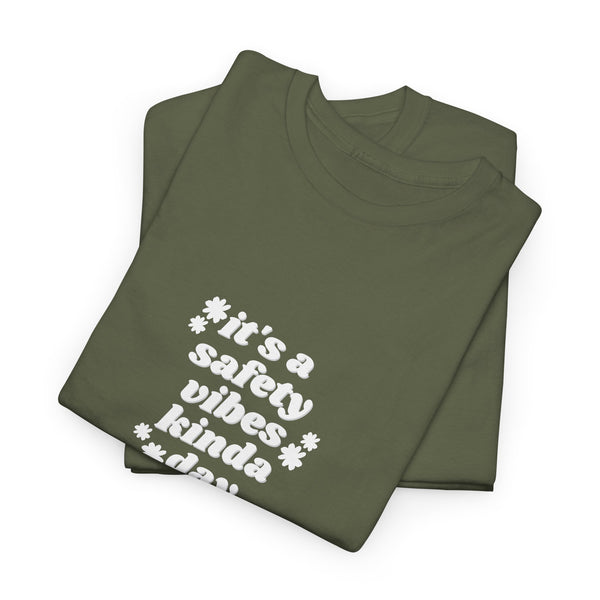 Safety Vibes Unisex Heavy Cotton Tee