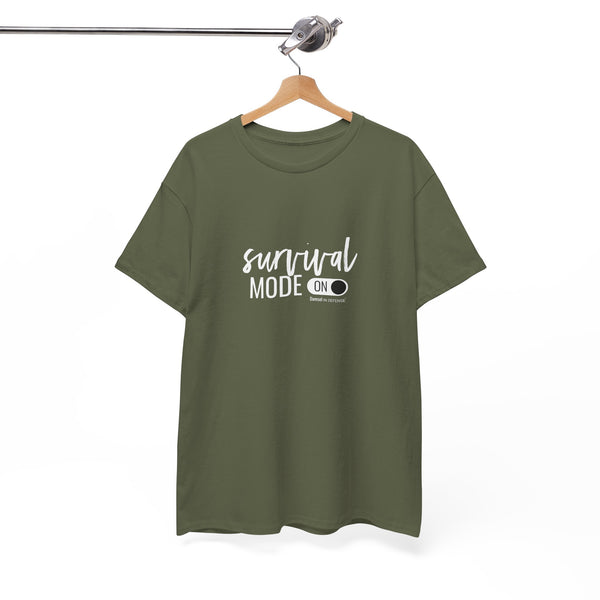 Survival Mode Unisex Heavy Cotton Tee