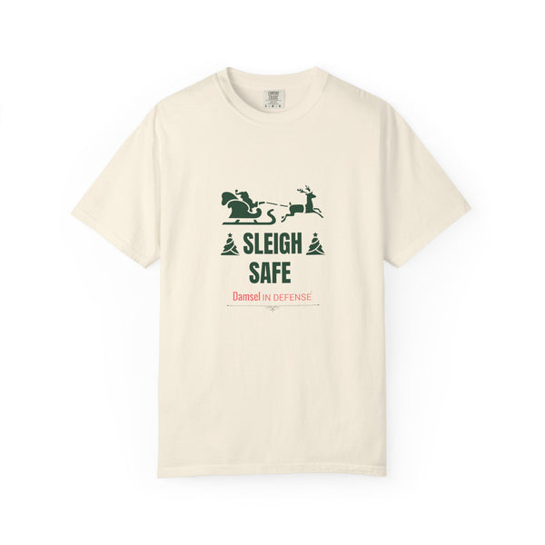 Sleigh Safe Unisex Garment-Dyed T-shirt