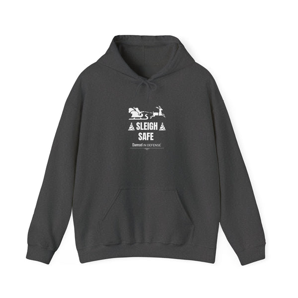 Sleigh Safe (white) Hoodie Sweatshirt